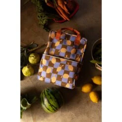 Sticky Lemon Farmhouse Backpack Large Checkerboard Lemons -Trendy Tassenwinkel image 3553