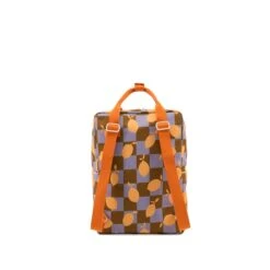 Sticky Lemon Farmhouse Backpack Large Checkerboard Lemons -Trendy Tassenwinkel image 3555