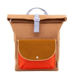 Sticky Lemon Farmhouse Backpack Large Curduroy Harvest Moon