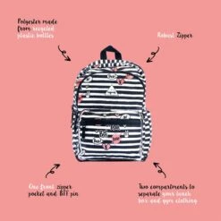 Little Legends BFF Backpack L Zwart/wit/roze -Trendy Tassenwinkel image 3632