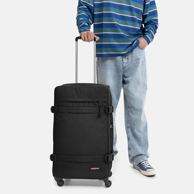 Eastpak Transit'R 4 M Black Denim 2 Eastpak Transit'R 4 M Black Denim - Afbeelding 2