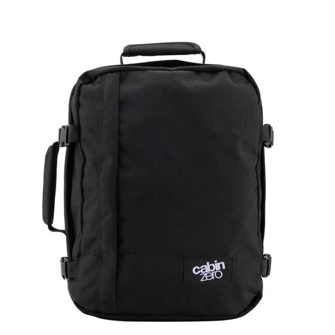 CabinZero Classic 28L Ultra Light Cabin Bag Absolute Black 1 CabinZero Classic 28L Ultra Light Cabin Bag Absolute Black