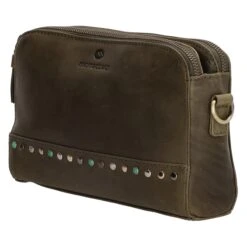 Micmacbags Masterpiece Crossbody Olijf Groen -Trendy Tassenwinkel image 422