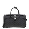 Guess Jesco Wheeled Duffel Coal