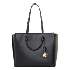DKNY Paige Book Tote Black/gold