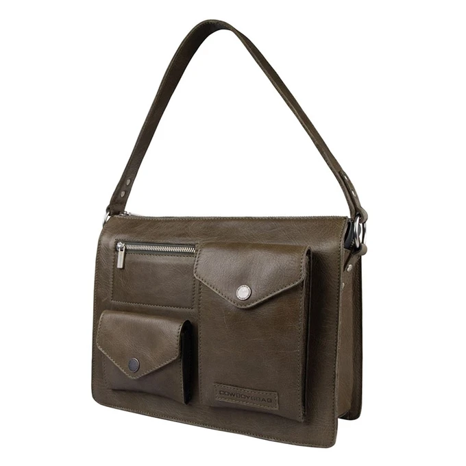 Cowboysbag Houston Handbag Camouflage Green 3 Cowboysbag Houston Handbag Camouflage Green - Afbeelding 3