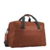 Leonhard Heyden Hamburg Travel Bag Cognac