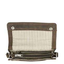 Bear Design Dark Nature Lynn Schoudertas Brown -Trendy Tassenwinkel image 475