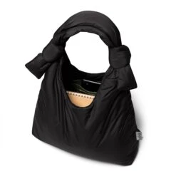 Lefrik Biwa Schoudertas Puffy Black -Trendy Tassenwinkel image 615