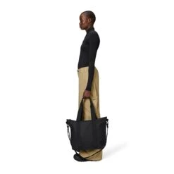 Rains Tote Bag Mini W3 Black -Trendy Tassenwinkel image 734