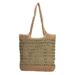 PE Florence Natural Life Shopper Olijf Groen