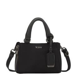 Tumi Voyageur Valetta Micro Tote Black/gunmetal