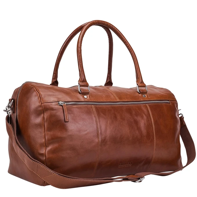 Leonhard Heyden Cambridge Travel Bag Cognac 3 Leonhard Heyden Cambridge Travel Bag Cognac - Afbeelding 3