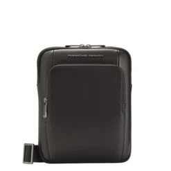 Porsche Design Roadster Leather Shoulderbag S Black
