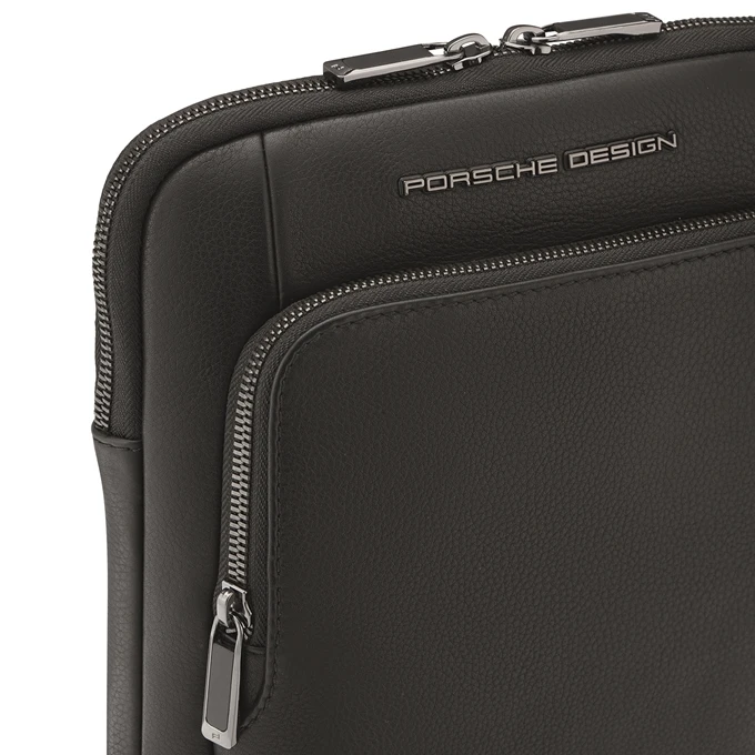Porsche Design Roadster Leather Shoulderbag S Black 5 Porsche Design Roadster Leather Shoulderbag S Black - Afbeelding 5