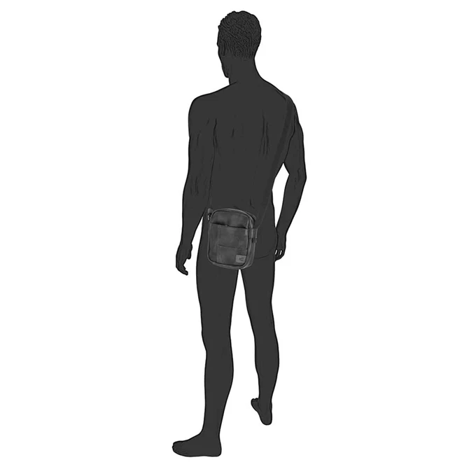Camel Active Laos Schoudertas Black 2 Camel Active Laos Schoudertas Black - Afbeelding 2