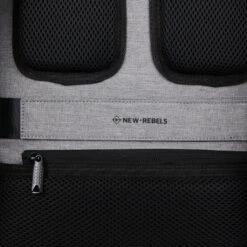 New Rebels ® Boyan Hickory Rolltop Backbag Recyled Nylon Grijs -Trendy Tassenwinkel new rebels boyan hickory rolltop backbag recyled n 3