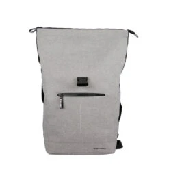 New Rebels ® Boyan Hickory Rolltop Backbag Recyled Nylon Grijs -Trendy Tassenwinkel new rebels boyan hickory rolltop backbag recyled n 4