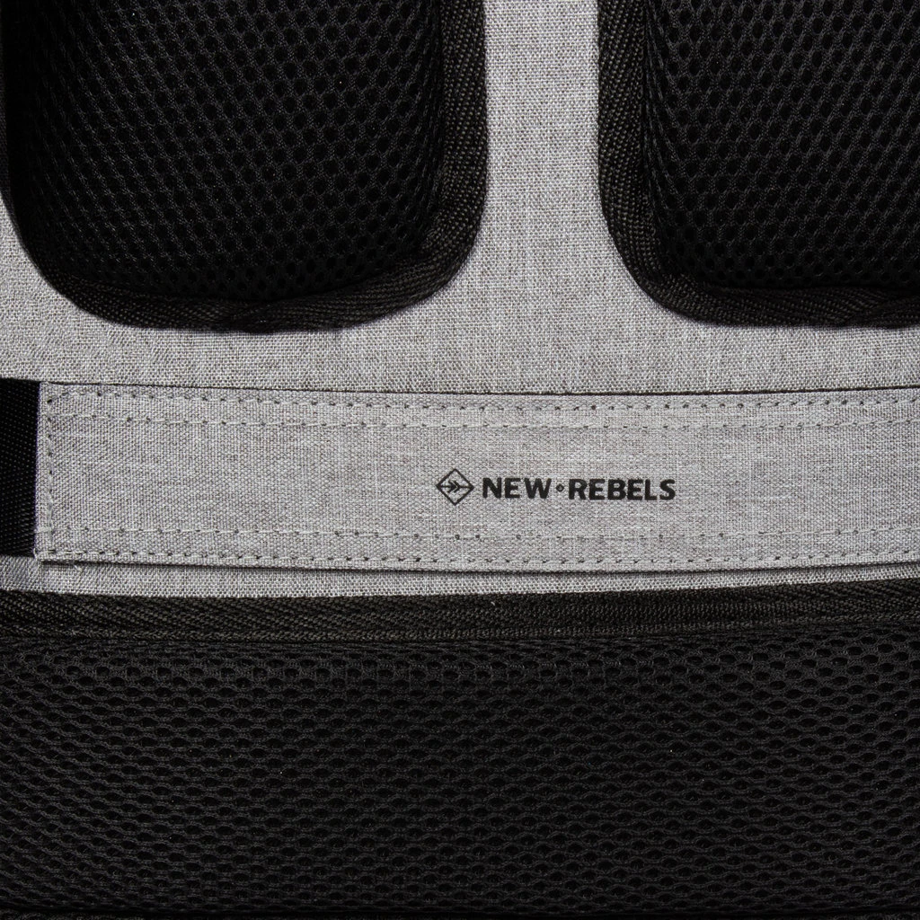New Rebels ® Boyan - Lubbock Handel Backbag Recycled Nylon Grey 5 New Rebels ® Boyan - Lubbock Handel Backbag Recycled Nylon Grey - Afbeelding 5