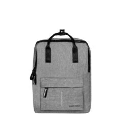 New Rebels ® Boyan - Salem Mini Handel Backbag Recyled Nylon Grey -Trendy Tassenwinkel new rebels boyan salem mini handel backbag recyled 4