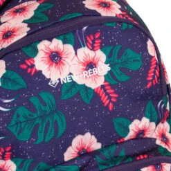 New Rebels ® BTS 2 Schooltas Met Laptopvak Flower Print 10 New Rebels ® BTS 2 Schooltas Met Laptopvak Flower Print -Trendy Tassenwinkel new rebels bts 2 schooltas met laptopvak flower pr 2