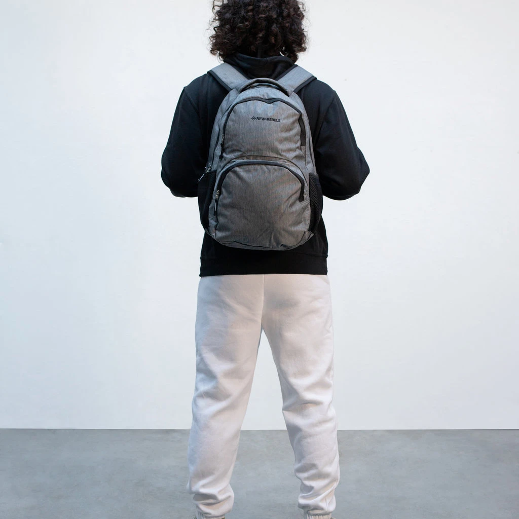 New Rebels ® BTS 2 Schooltas Met Laptopvak Zwart 5 New Rebels ® BTS 2 Schooltas Met Laptopvak Zwart - Afbeelding 5