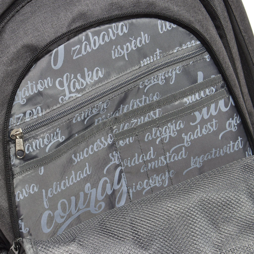 New Rebels ® BTS 4 Schooltas Met Laptopvak Zwart 3 New Rebels ® BTS 4 Schooltas Met Laptopvak Zwart - Afbeelding 3