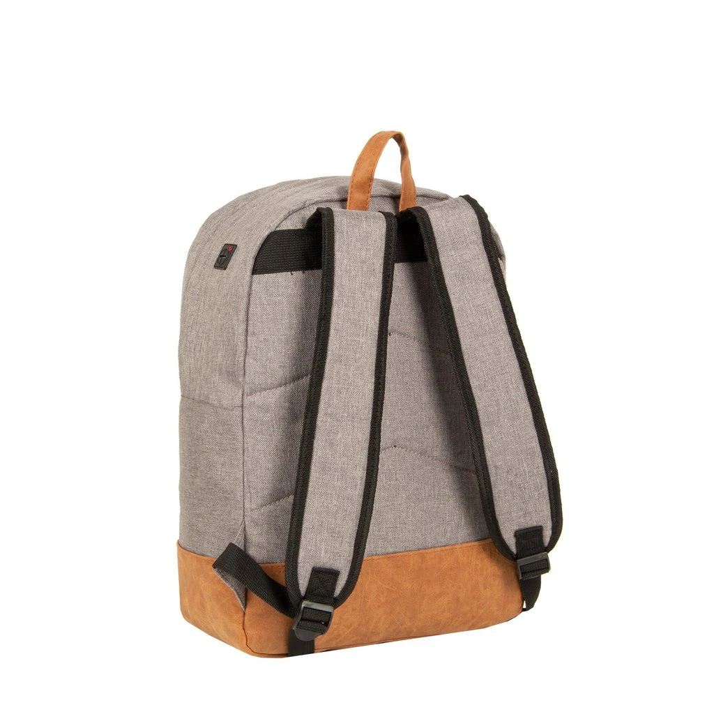 New Rebels ® Creek - Rugzak - Rugtas - 16L - Nylon - Antraciet Oranje 2 New Rebels ® Creek - Rugzak - Rugtas - 16L - Nylon - Antraciet Oranje - Afbeelding 2