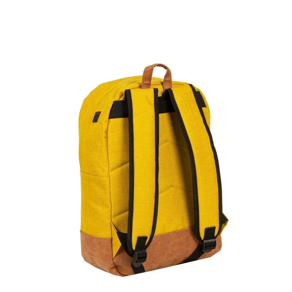 New Rebels ® Creek - Rugzak - Rugtas - 16L - Nylon - Oker Antraciet 2 New Rebels ® Creek - Rugzak - Rugtas - 16L - Nylon - Oker Antraciet - Afbeelding 2
