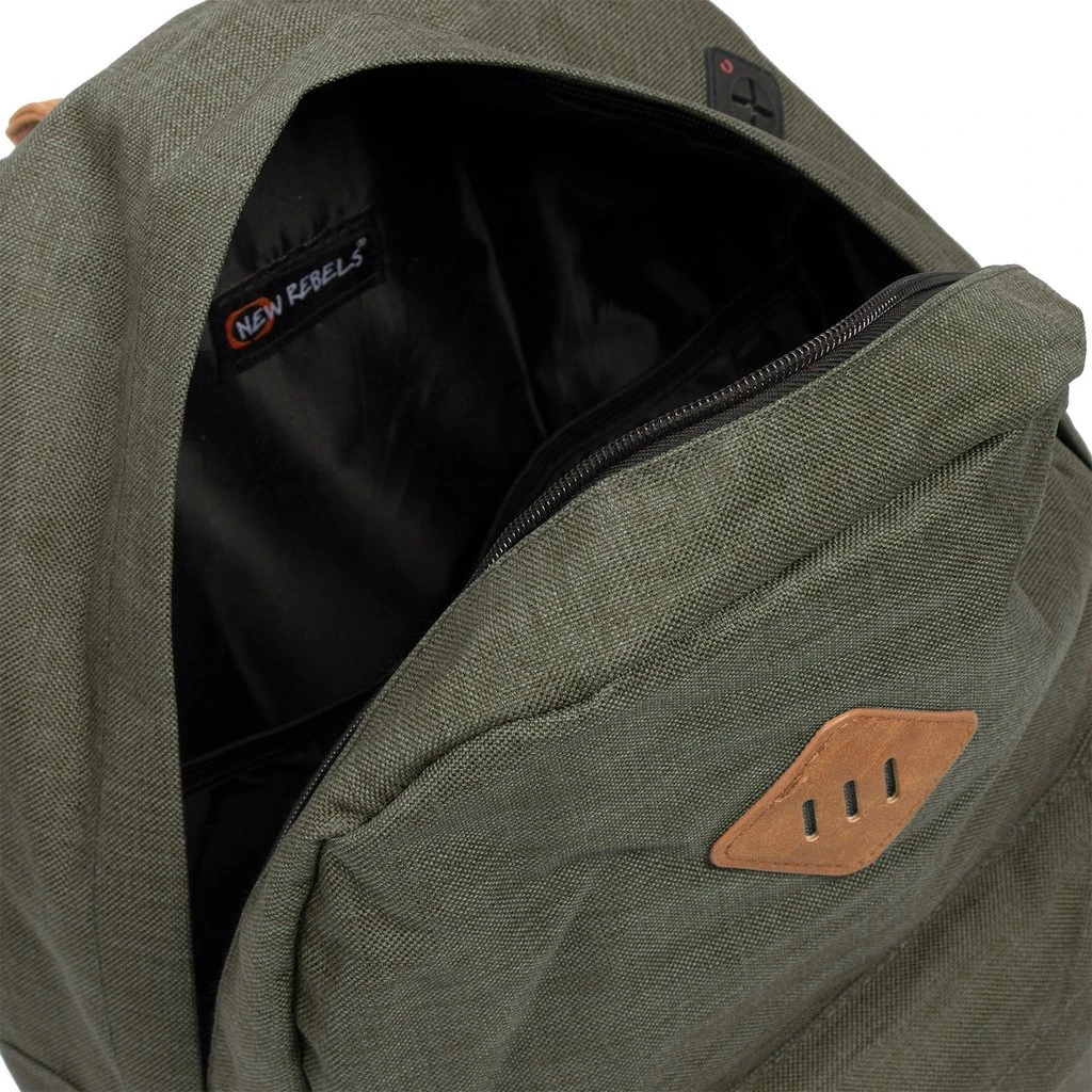 New Rebels ® Heaven - Rugzak - 16L - Polyester - Donkergroen 3 New Rebels ® Heaven - Rugzak - 16L - Polyester - Donkergroen - Afbeelding 3