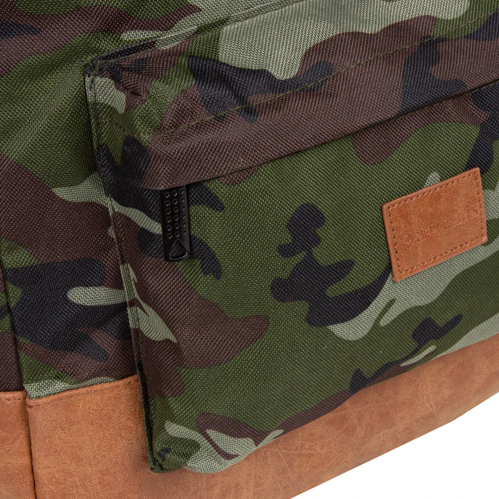 New Rebels ® Heaven - Rugzak - Rugtas - Camouflage - Groen 6 New Rebels ® Heaven - Rugzak - Rugtas - Camouflage - Groen - Afbeelding 6