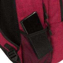 New Rebels ® Heaven - School - Rugtas - Burgundy - Rugzak -Trendy Tassenwinkel new rebels heaven school rugtas burgundy rugzak 3