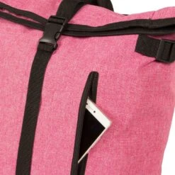 New Rebels ® Heaven Urban Transport - Rugzak -Rugtas - Laptopvak - Polyester - Roze -Trendy Tassenwinkel new rebels heaven urban transport rugzak rugtas la 14