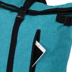 New Rebels ® Heaven Urban Transport - Rugzak -Rugtas - Laptopvak - Polyester - Aquablauw -Trendy Tassenwinkel new rebels heaven urban transport rugzak rugtas la 36