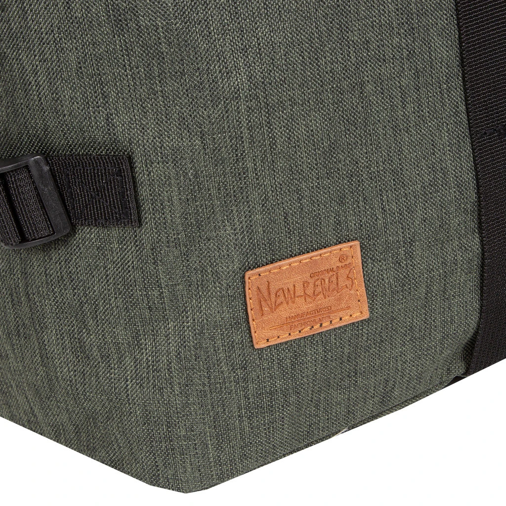 New Rebels ® Heaven Urban Transport - Rugzak -Rugtas - Laptopvak - Polyester - Donkergroen 5 New Rebels ® Heaven Urban Transport - Rugzak -Rugtas - Laptopvak - Polyester - Donkergroen - Afbeelding 5