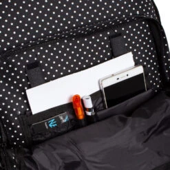 New Rebels ® Katschberg - Schooltas - Laptopvak - Zwart - Rugzak - Rugtas -Trendy Tassenwinkel new rebels katschberg schooltas laptopvak zwart ru 3