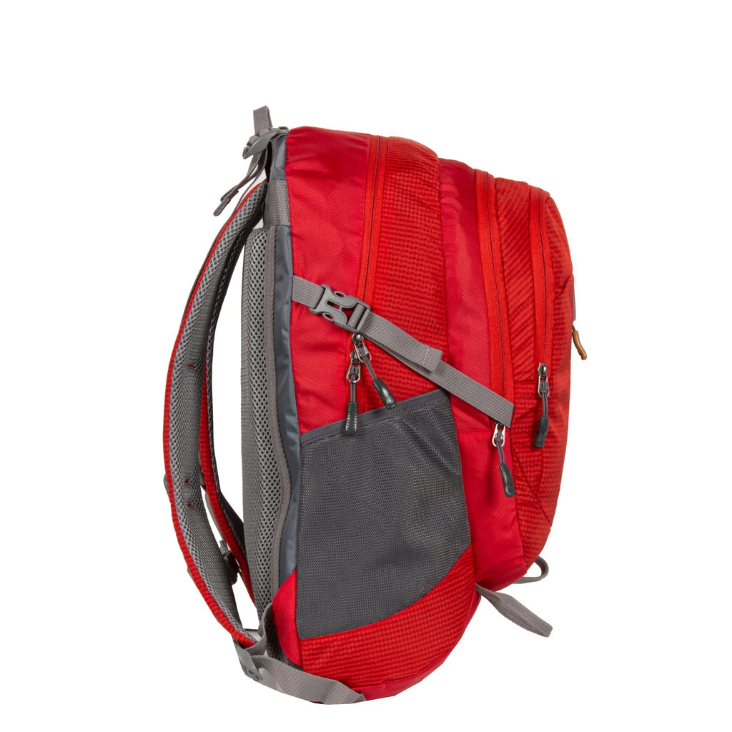 New Rebels ® Kinley - Rugtas - Schooltas - Vrijetijdstas - 35 Liter - Nylon - Rood 1 New Rebels ® Kinley - Rugtas - Schooltas - Vrijetijdstas - 35 Liter - Nylon - Rood