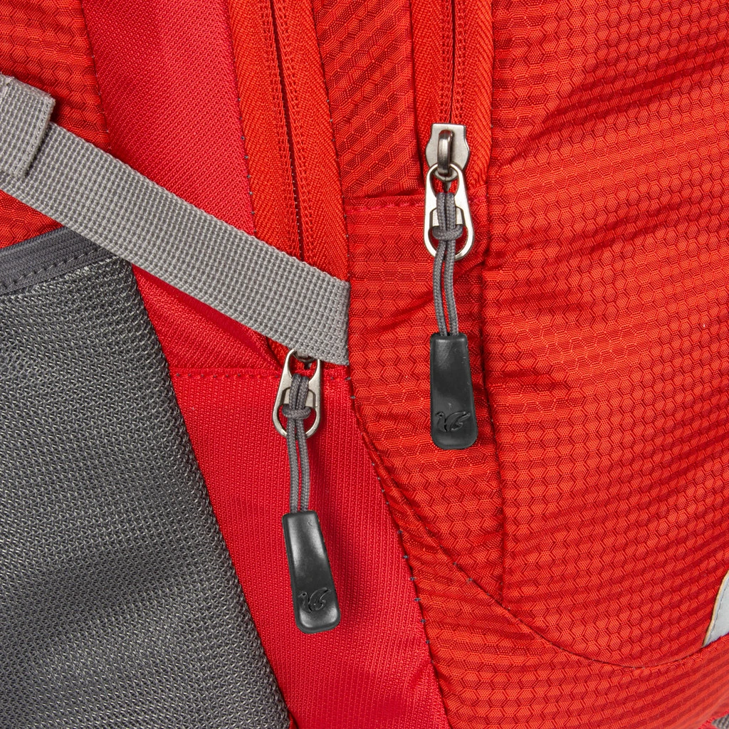 New Rebels ® Kinley - Rugtas - Schooltas - Vrijetijdstas - 35 Liter - Nylon - Rood 5 New Rebels ® Kinley - Rugtas - Schooltas - Vrijetijdstas - 35 Liter - Nylon - Rood - Afbeelding 5