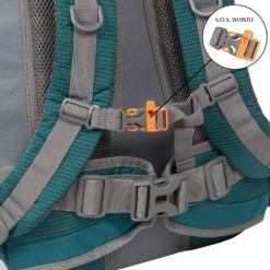 New Rebels ® Kinley - Rugtas - Schooltas - Vrijetijdstas - 48 Liter - Nylon - Petrol -Trendy Tassenwinkel new rebels kinley rugtas schooltas vrijetijdstas 4 13