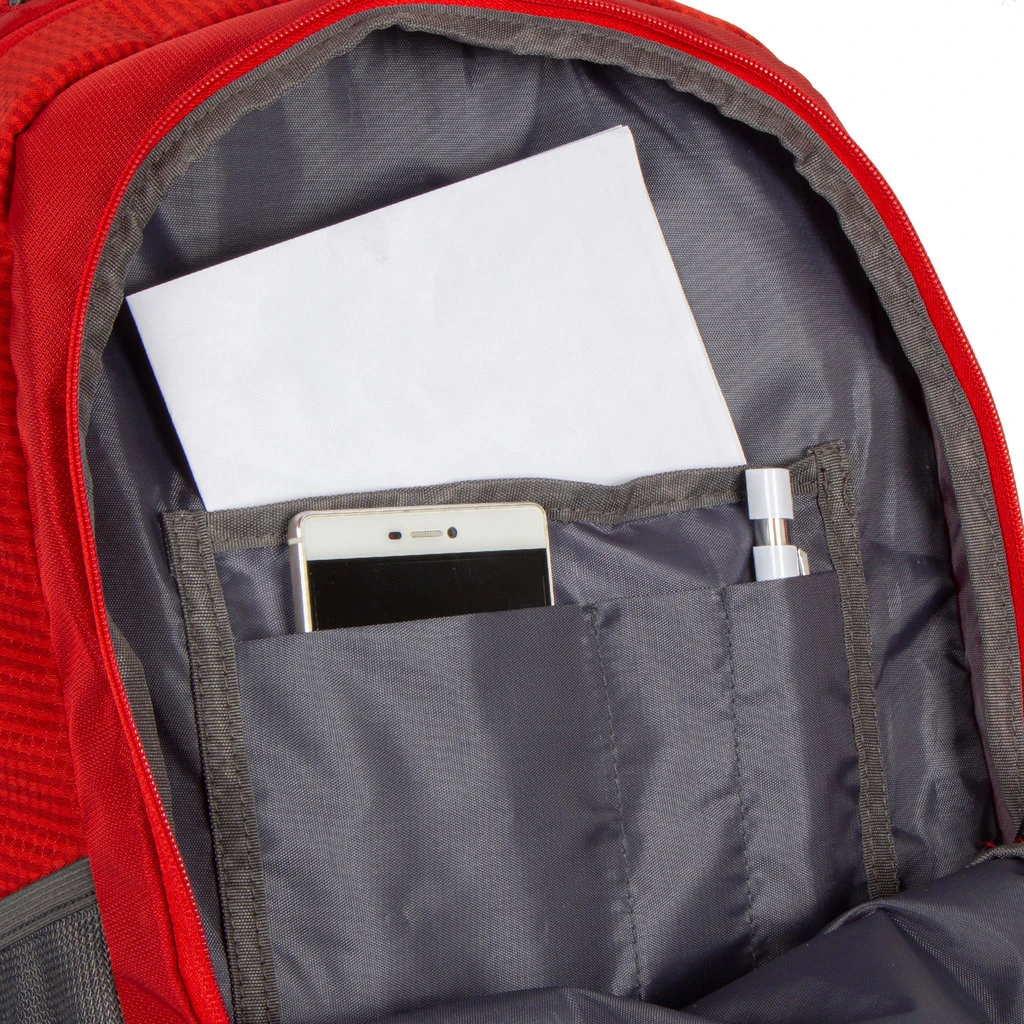 New Rebels ® Kinley - Rugtas - Schooltas - Vrijetijdstas - 48 Liter - Nylon - Rood 3 New Rebels ® Kinley - Rugtas - Schooltas - Vrijetijdstas - 48 Liter - Nylon - Rood - Afbeelding 3