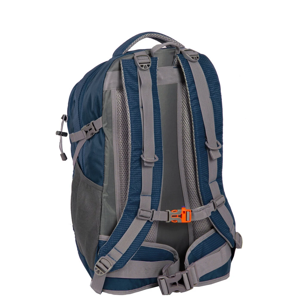 New Rebels ® Kinley - Rugtas - Schooltas - Vrijetijdstas - 48 Liter - Nylon - Navy Blauw 2 New Rebels ® Kinley - Rugtas - Schooltas - Vrijetijdstas - 48 Liter - Nylon - Navy Blauw - Afbeelding 2