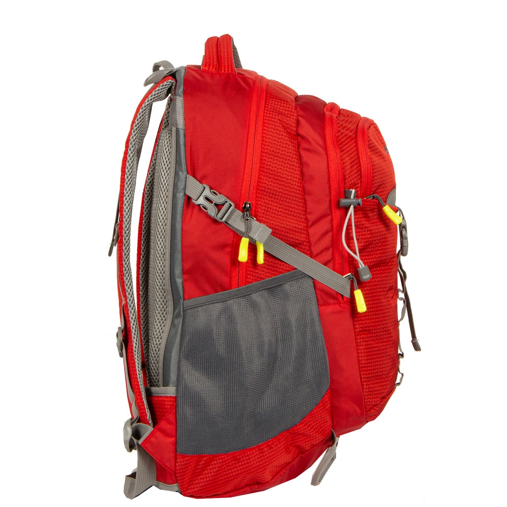 New Rebels ® Kinley - Rugtas - Schooltas - Vrijetijdstas - 48 Liter - Nylon - Rood 1 New Rebels ® Kinley - Rugtas - Schooltas - Vrijetijdstas - 48 Liter - Nylon - Rood