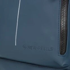 New Rebels ® Mart - PU - Laptop - Rugtas - Rugzak - Waterafstotend - Navy Blauw -Trendy Tassenwinkel new rebels mart pu laptop rugtas rugzak waterafsto 2