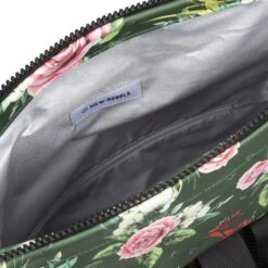 New Rebels ® Mart - Rolltop - Rugtas - Waterafstotend- Flower Dark- Large II - Rugzak -Trendy Tassenwinkel new rebels mart rolltop rugtas waterafstotend flow 3