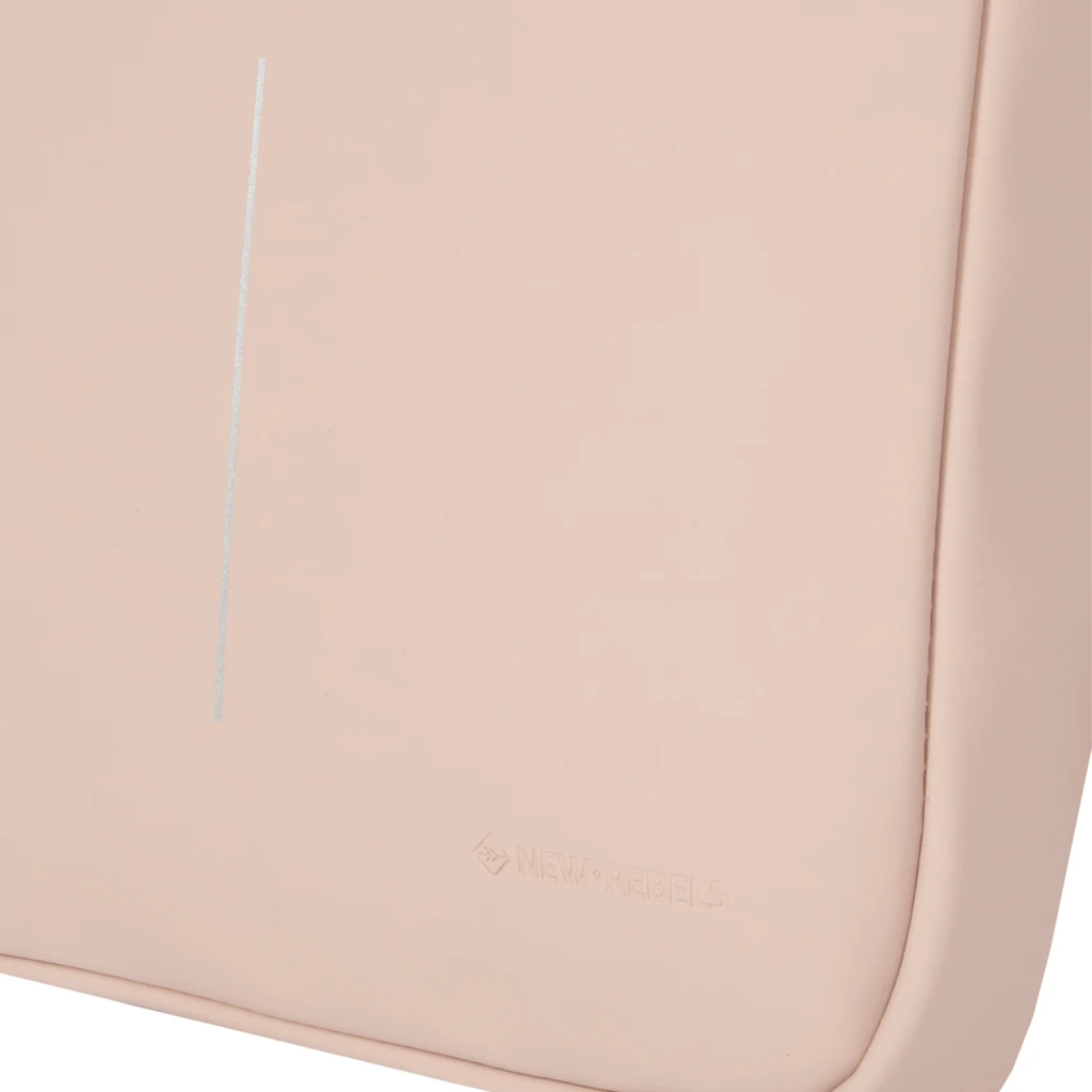 New Rebels ® Mart - Rugzak - Waterafstotend - Laptoptas 13 Inch - Rugtas - Roze 4 New Rebels ® Mart - Rugzak - Waterafstotend - Laptoptas 13 Inch - Rugtas - Roze - Afbeelding 4
