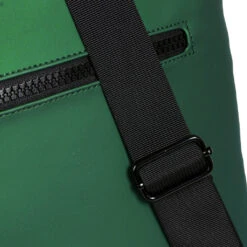 New Rebels ® Mart - Top Zip - Waterafstotend -Rugtas - Laptoptas 14Inch. - Shopper - Metallic Green -Trendy Tassenwinkel new rebels mart top zip waterafstotend rugtas lapt 14