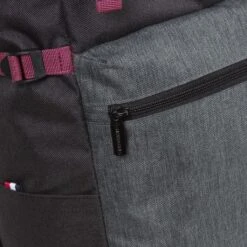 New Rebels ® Morris Big Roll Top Rugzak Black 2Tone 16L 27X15X47CM -Trendy Tassenwinkel new rebels morris big roll top rugzak black 2tone 5