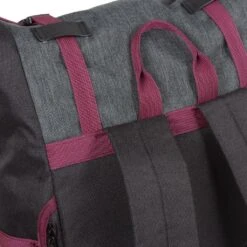 New Rebels ® Morris Big Roll Top Rugzak Black 2Tone 16L 27X15X47CM -Trendy Tassenwinkel new rebels morris big roll top rugzak black 2tone 7