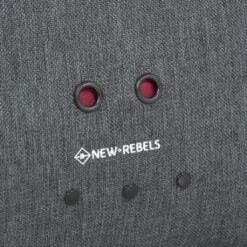 New Rebels ® Morris Rugtas Black 2Tone 10L 26X10X35CM -Trendy Tassenwinkel new rebels morris rugtas black 2tone 10l 26x10x35c 5