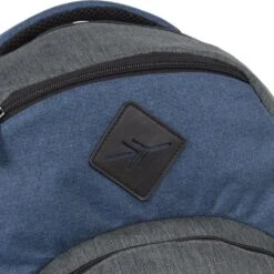 New Rebels ® Morris Rugtas Met 3 Vakken Navy 2 Tone 31X19X46CM -Trendy Tassenwinkel new rebels morris rugtas met 3 vakken navy 2 tone 6